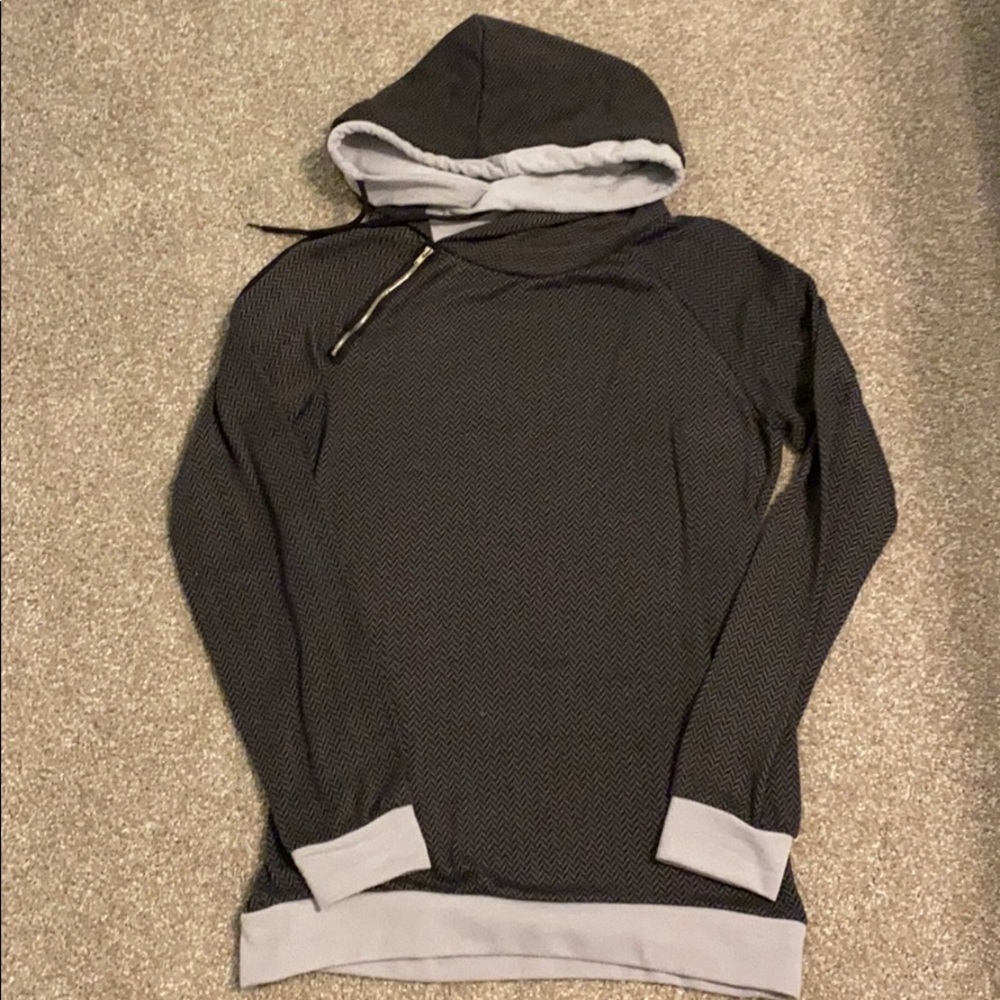 Women’s double hooded sweatshirt